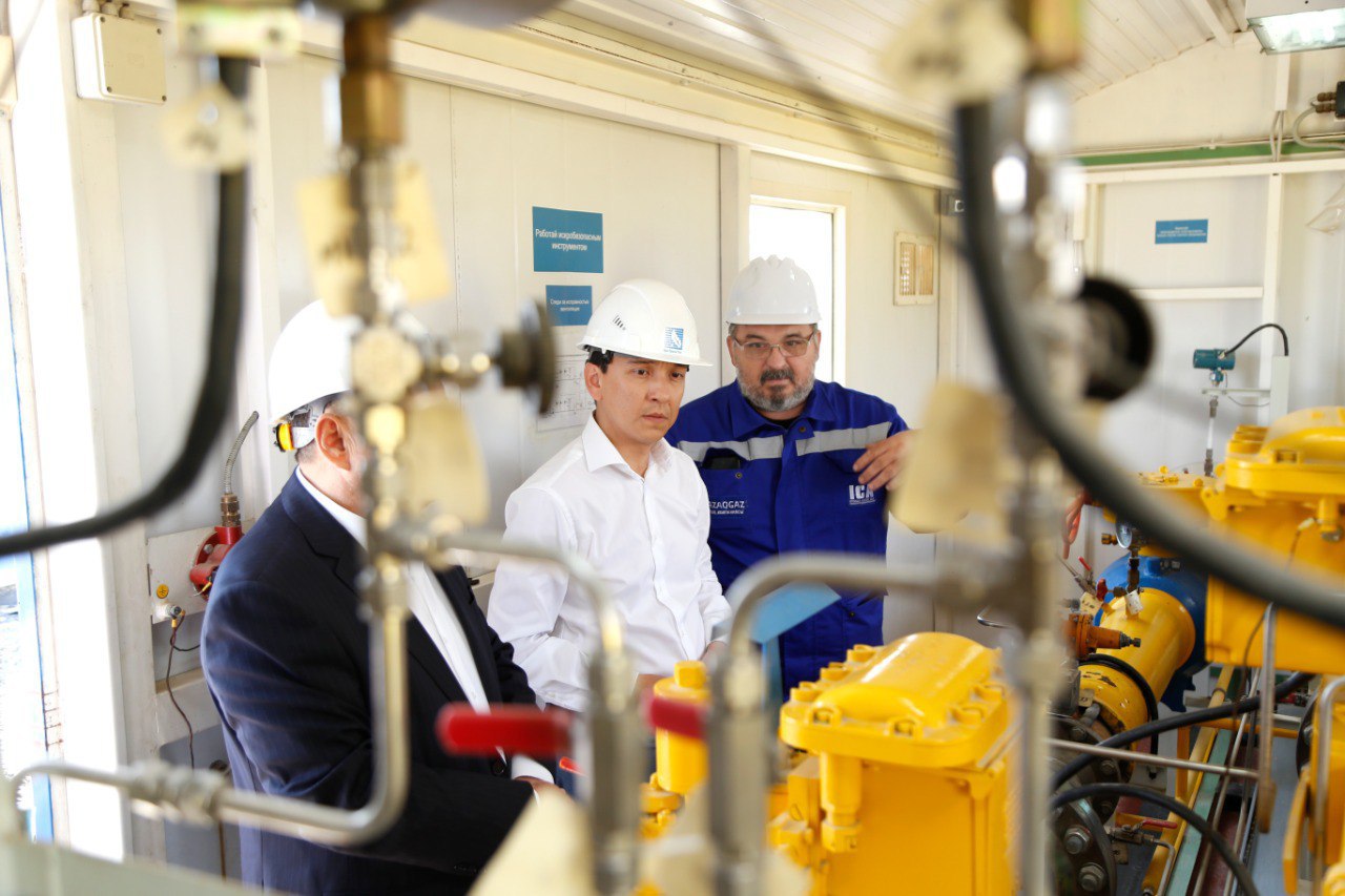 You are currently viewing THE GENERAL DIRECTOR OF JSC “KAZTRANSGAS AIMAK” INSPECTED THE PROGRESS OF WORK ON PREPARATION FOR THE HEATING SEASON