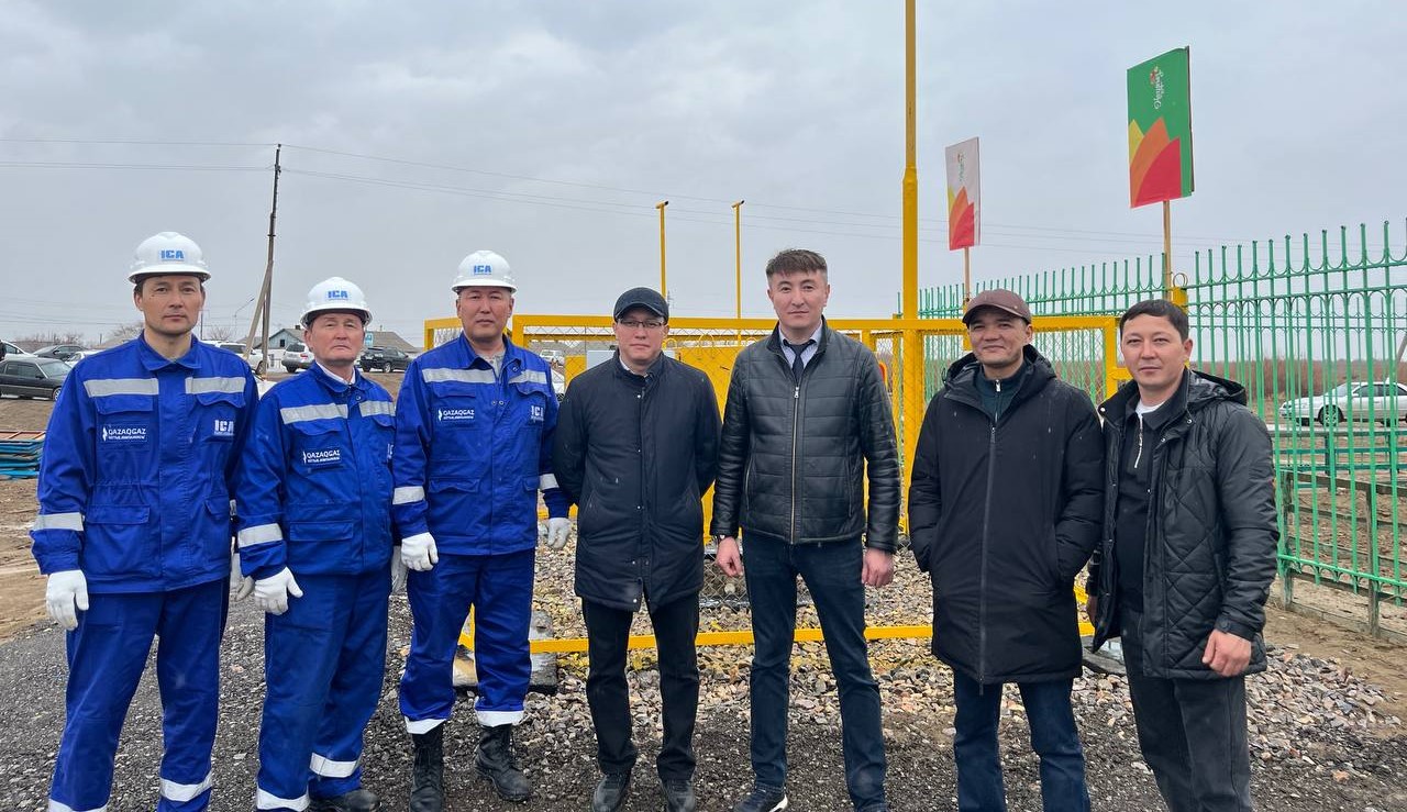 You are currently viewing KazTransGas Aimak JSC connected 2 settlements in Kyzylorda region to natural gas